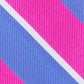 Tommy Hilfiger Men's Bright Medium Stripe Tie Pink Size Regular