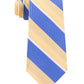 Tommy Hilfiger Men's Bright Medium Stripe Tie Yellow Size Regular