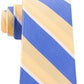 Tommy Hilfiger Men's Bright Medium Stripe Tie Yellow Size Regular