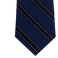 Tommy Hilfiger Men's Stitch Line Stripe Tie Brightblue Size Regular