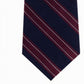 Tommy Hilfiger Men's Stitch Line Stripe Tie Red Size Regular