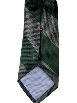 Tommy Hilfiger Men's Andy Stripe Tie Green Size Regular