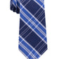 Tommy Hilfiger Men's Vincent Plaid Tie Navy Size Regular