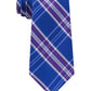 Tommy Hilfiger Men's Vincent Plaid Tie Purple Size Regular