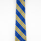 Tommy Hilfiger Men's Vincent Plaid Tie Blue-Yellow One Size