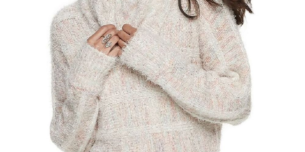 American Rag Juniors' Turtleneck Sweater White Size Small