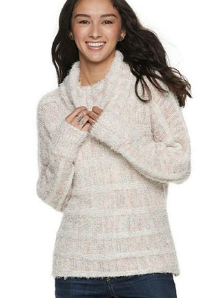 American Rag Juniors' Turtleneck Sweater White Size X-Small