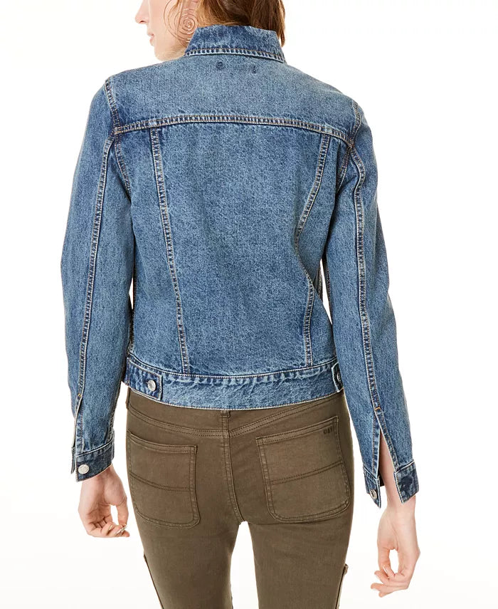OAT Women's Cotton Denim Jacket arge