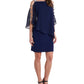 MSK Women's Embellished Dress Navy Size Medium