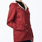 Collection B Juniors Hooded Anorak Jacket Brick Size 2 Extra Large