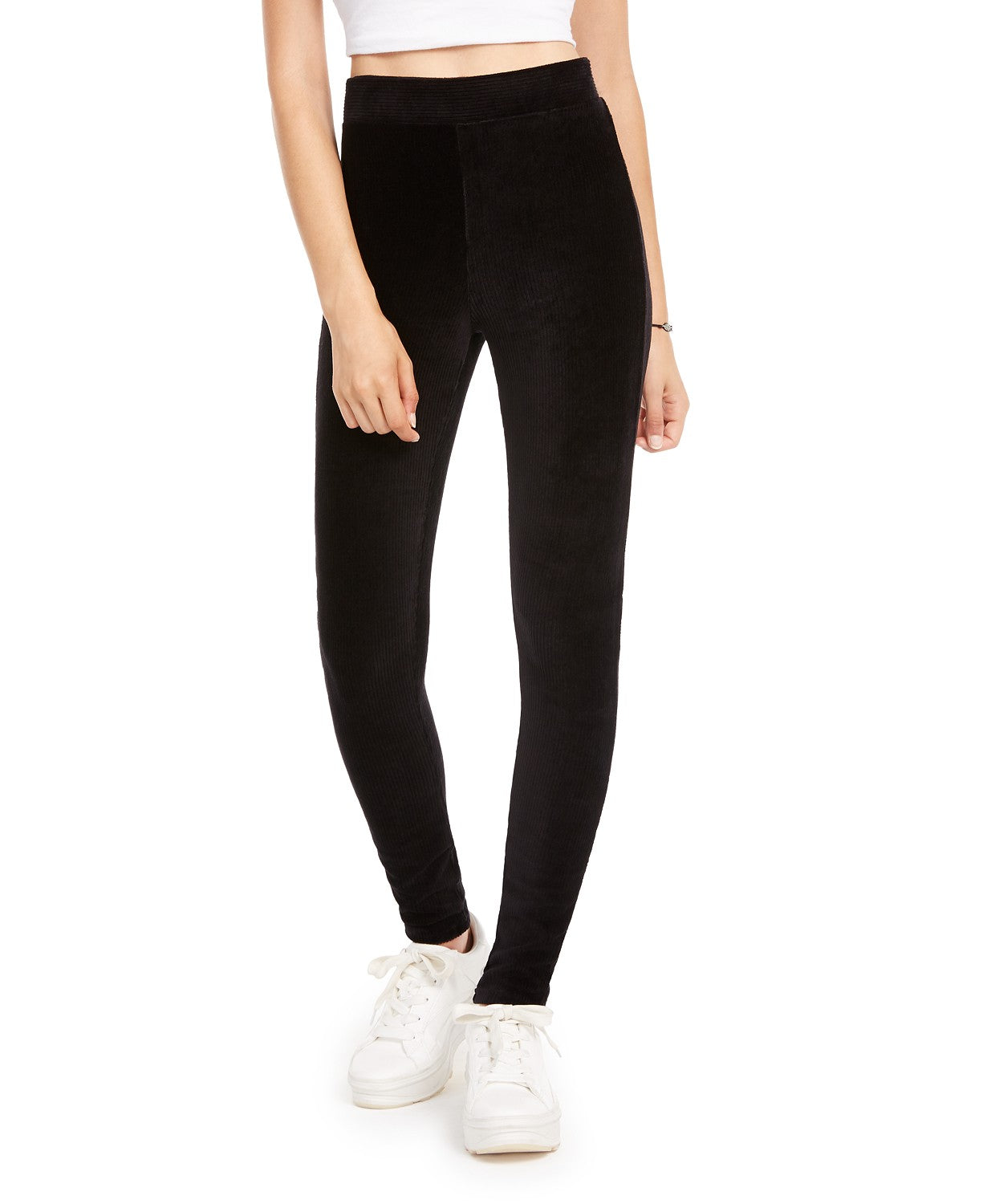 American Rag Juniors'' Corduroy Leggings Black Size X-Small