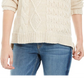 American Rag Juniors'' Multi-Stitch Hoodie Beigekhaki Size Medium