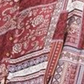 American Rag Juniors'' Printed Tie-Front Top Red Size Medium
