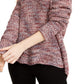 American Rag Juniors' Cowlneck Sweater Red Size Medium