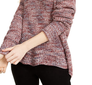 American Rag Juniors' Cowlneck Sweater Red Size Medium