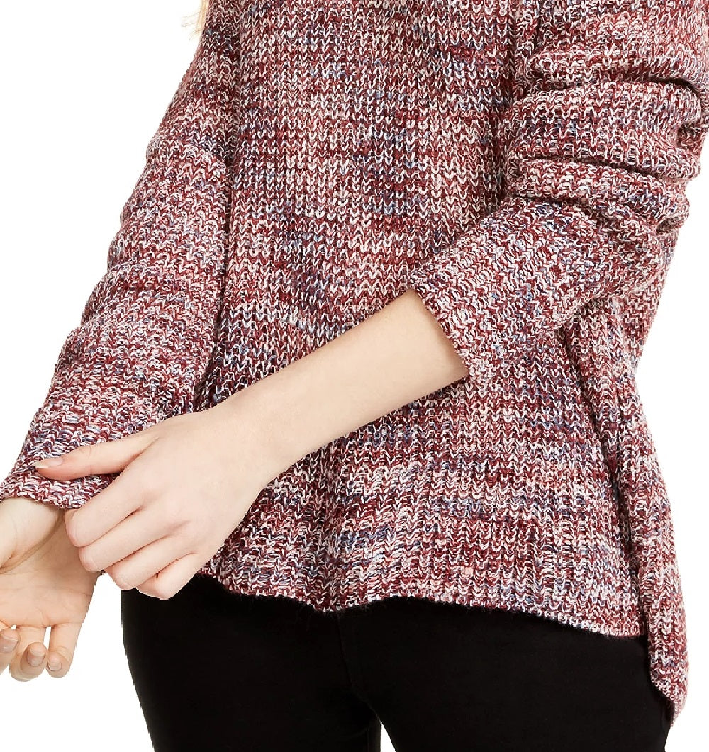 American Rag Juniors'' Cowlneck Sweater Red Size Extra Small