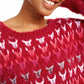 American Rag Juniors' Textured Sweater Red Size X-Small