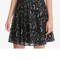 Tommy Hilfiger Women's Lace Fit & Flare Dress Silver Size 16