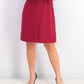 Tommy Hilfiger Women's Scuba Crepe Grommet Top Pocket Dress Red Size 4