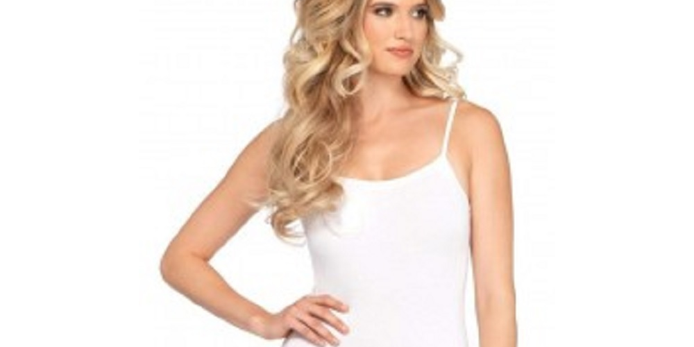 Planet Gold Juniors' Derek Heart Thong Bodysuit White Size Medium