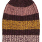 Free People Women's Cozy In Stripes Beanie Berry Rose Size Regular