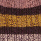 Free People Women's Cozy In Stripes Beanie Berry Rose Size Regular