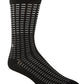 Calvin Klein Men's Tile-Print Socks Black Size Regular
