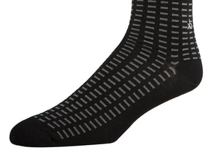 Calvin Klein Men's Tile-Print Socks Black Size Regular