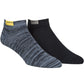 Calvin Klein Jeans Men's 2-Pk. Low-Cut Socks Black Size Regular