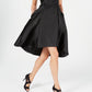 Adrianna Papell Women's Rhinestone High-Low Dress Black Size 12