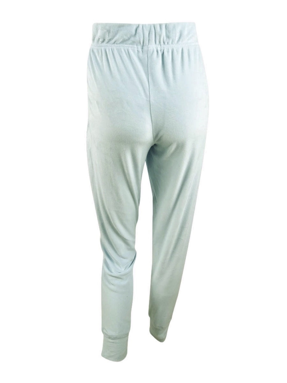 Planet Gold Juniors' Velour Jogger Pants Blue Size Large