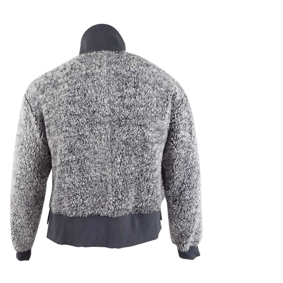 Derek Heart Juniors Half-Zipturtleneck Sweater Blackened Pearl Gray Size Large