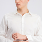 Bar III Men's Slim-Fit Stretch Dress Shirt White Size 15X32-33