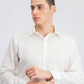Bar III Men's Slim Fit Stretch Dress Shirt White Size 17.5X36-37
