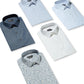 Bar III Men's Max Slim-Fit Textured Dress Shirt Light Blue Size 14x32-33