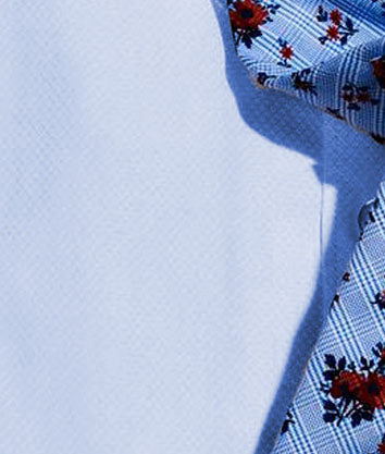 Bar III Men's Slim-Fit Stretch Dress Shirt Blue Size 36X37