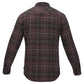 Hurley Men's Vedder Washed Plaid Shirt Brown Size XX-Large