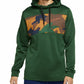 Nike Men's Therma Colorblocked Training Hoodie Green Size Extra Large