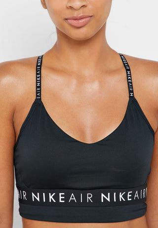 Nike Women's Indy Light Support Training Sports Bra Black Size X-Small