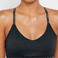 Nike Women's Indy Light Support Training Sports Bra Black Size Extra Small
