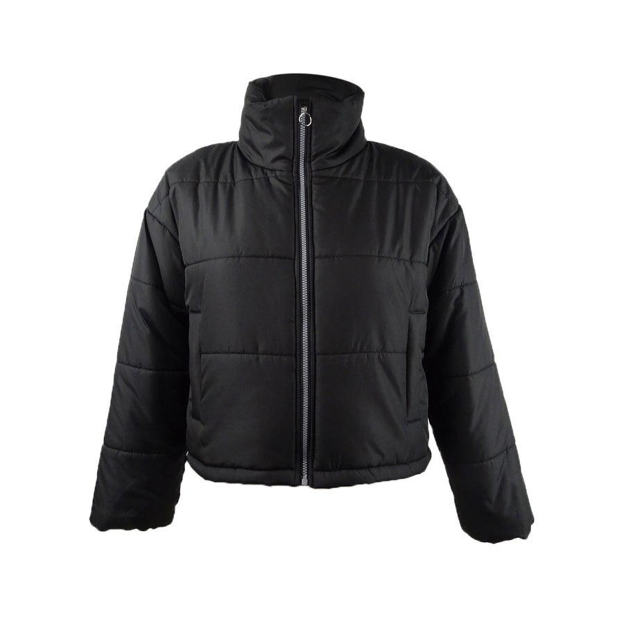 celebrity-pink-juniors-cropped-puffer-coat-black-size-large