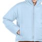 Celebrity Pink Juniors' Cropped Puffer Coat Blue Size Extra Large