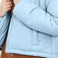 Celebrity Women's Pink Juniors' Cropped Puffer Coat Blue Size XX-Large