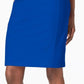 Calvin Klein Women's Seamed Scuba Crepe Sheath Dress Blue Size 4