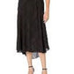 Calvin Klein Women's Chiffon Maxi Dress With Side Tie Black Size 4