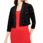 Calvin Klein Women's Sequined Cardigan Black Size Small