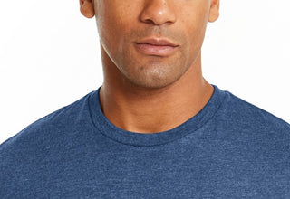 Alfani Men's Crewneck Undershirt Blue Size Medium