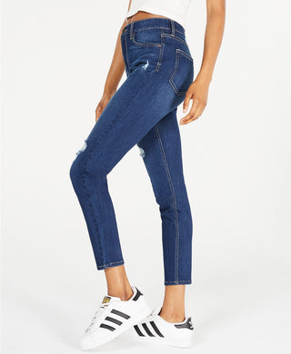 Celebrity Pink Women's High Rise Ankle Skinny Jean Blue Size 9