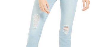 Celebrity Pink Women's High Rise Ankle Skinny Jean Turq/Aqua Size 7