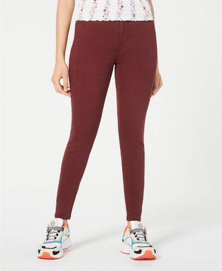 Celebrity Pink Juniors' Skinny Jeans Dark Red Size 5